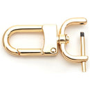 2pcs Detachable Snap Hook Swivel Clasp w/Screw Bar Bag Strap Hardware Replacement, for Bag Strap Purse Lanyard DIY Craft Hardware (1 Inch, Gold)