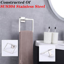 Bath Towel Holder Stainless Steel Towel Hanger Towel Ring for Bathroom Lavatory Wall Mount,  Towel Ring for Bath RV