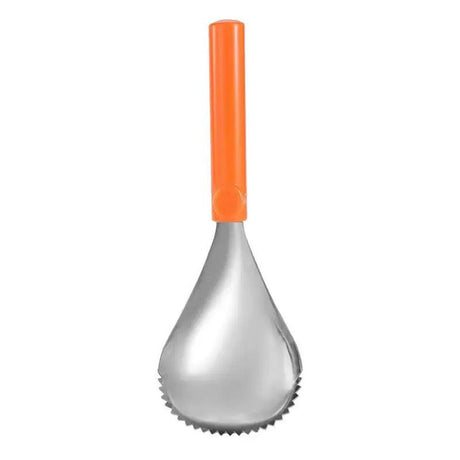 Pumpkin Scraper Serrated Spoon Pumpkin Core Remover Scoop Stainless Steel Corer Scooper for Fruits Vegetables Home Kitchen