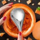 Pumpkin Scraper Serrated Spoon Pumpkin Core Remover Scoop Stainless Steel Corer Scooper for Fruits Vegetables Home Kitchen