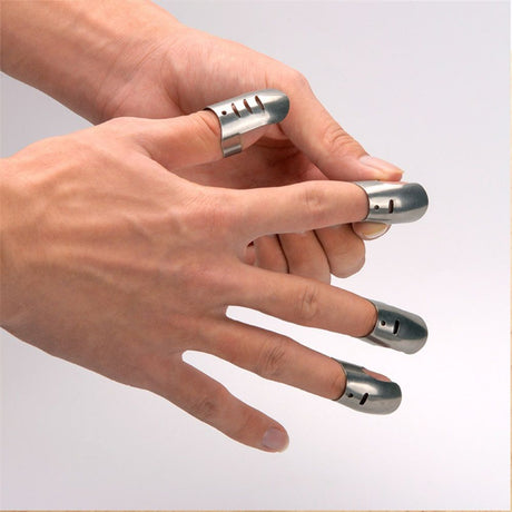 8 Pcs Finger Guards for Cutting, Knife Cutting Protector Finger Kitchen Tool Hand Guard Finger Protector Kitchen Finger Nail Protector Hand Cut Guard Kitchen Finger Cutting Protector