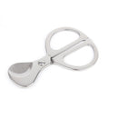 Cigar Scissors Cutter,Stainless Steel Guillotine Double Blade Straight Cut Scissors (Silver) for Cigars