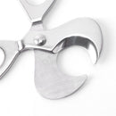 Cigar Scissors Cutter,Stainless Steel Guillotine Double Blade Straight Cut Scissors (Silver) for Cigars