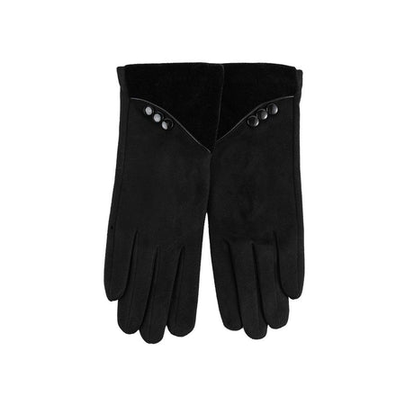 1 pair Womens Winter Warm Gloves With Sensitive Touch Screen Texting Fingers, Lined Windproof Gloves（black）