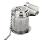 2 pack Tea Infusers for Loose Tea, Extra Fine Mesh Tea Strainers, Stainless Steel Loose Leaf Tea Steeper Tea Diffusers with Extended Chain Hook and Drip Tray