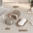 Travel Soap Case, Leakproof Soap Holder with Lid, Portable Bar Soap Holder for Traveling, Ideal for Bar Soap Storage During Travel, Camping, Gym