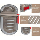 Travel Soap Case, Leakproof Soap Holder with Lid, Portable Bar Soap Holder for Traveling, Ideal for Bar Soap Storage During Travel, Camping, Gym
