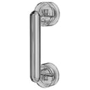 Waterproof Suction Cup Handle, Suction Cup Door Handle for Bathroom and Kitchen Cabinet Drawer (Transparet Sliver)