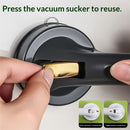 Strong Suction Cup Handle is Suitable for Glass Doors and Windows, as Well as cabinets. It Features a Seamless Installation, is Washable, and can be reused