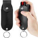 Keychain Pepper Spray Belt Clip Holsters - 2 Pack Maximum Heat Strength Self Defense(Pepper Spray Not Included)