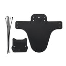 FENDER BLACK WITH STEALTH, Front and Rear Compatible Bicycle Mudguard, Plus Size and Fat Bike Wheel Sizes(26.5*22CM)