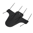 FENDER BLACK WITH STEALTH, Front and Rear Compatible Bicycle Mudguard, Plus Size and Fat Bike Wheel Sizes(26.5*22CM)