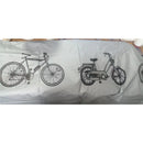 2 pack UV protector cover dustproof Bike Rain Dust Cover Waterproof Outdoor Gray For Bike Bicycle Cycling（Only rain cover）