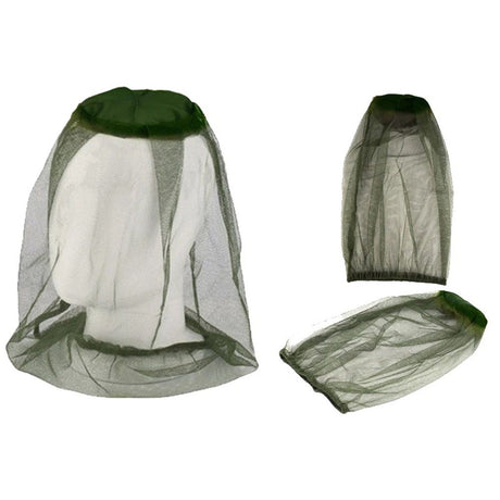 Mosquito Head Net for Insect, 6 Pack, Fly & Bug Protection | Ultra Large & Long, Extra Fine Holes for Camping, Hiking, Fishing, Gardening, Safari, Fits All Hats for Men & Women（Excluding hat）