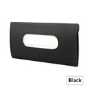 2 pack Car Visor Tissue Holder, Sun Visor Napkin Holder Backseat Tissue Case, Premium Car Tissue Box for car, Vehicle (Black)