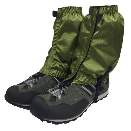 Leg Gaiter Waterproof Anti-Tear Ankle Gaiters Outdoor Hiking Walking Climbing Hunting Snow Legging Gaiters（Excluding shoes）