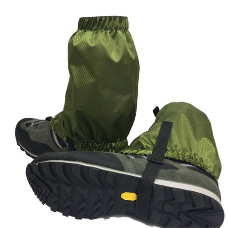 Leg Gaiter Waterproof Anti-Tear Ankle Gaiters Outdoor Hiking Walking Climbing Hunting Snow Legging Gaiters（Excluding shoes）
