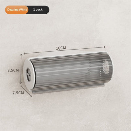 Trash Bag Dispenser Wall Mount - Plastic Holder - Under-Sink & Garage Installation - Garbage Bag Storage - Kitchen Organization & Storage（Excluding garbage bags）