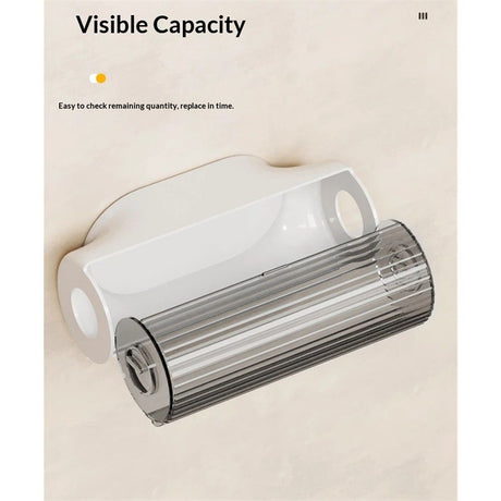 Trash Bag Dispenser Wall Mount - Plastic Holder - Under-Sink & Garage Installation - Garbage Bag Storage - Kitchen Organization & Storage（Excluding garbage bags）