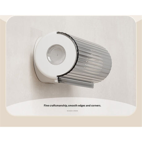 Trash Bag Dispenser Wall Mount - Plastic Holder - Under-Sink & Garage Installation - Garbage Bag Storage - Kitchen Organization & Storage（Excluding garbage bags）