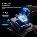 Mini Fingerprint Lock,Smart Electric Drawer Cabinet Lock,360° Fingerprint Recognition,USB Charging,Energy Saving and Low Power Consumption,Storing 20 Fingerprints