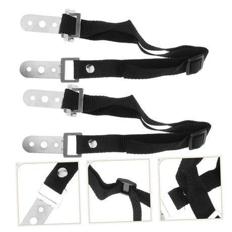 2 pack TV & Furniture Anti-Tip Safety Straps | Premium Parts | Mounting Hardware Included | Baby-Proof and Earthquake-Proof from Tipping