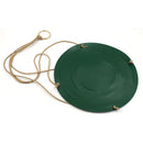 2 pack Hanging Planter Shelf, Gardening Accessories, Flower Pot Holder, PU Leather for Garden Outdoor Bedroom Indoor (Plant and Pot Not Included) (Large green)