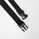 2 pack Beer Belt, Adjustable 4 Pack Beer Belt Holder, Oxford Beer Waist Holder for Man, Women, White Elephant Game Ideas (black)（only bag）