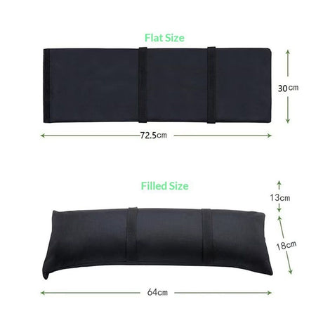 Umbrella Base Weight Sandbags, Sand Bags for Weight, 2 Packs Fillable Sandbags for Umbrella Base, Weatherproof Furniture Heavy Duty Weight Bags（Does not contain sand）