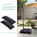 Umbrella Base Weight Sandbags, Sand Bags for Weight, 2 Packs Fillable Sandbags for Umbrella Base, Weatherproof Furniture Heavy Duty Weight Bags（Does not contain sand）