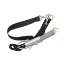Universal Bike Trailer Hitch Quick Release Steel Linker Bicycle Trailer Hitch Adapter Attachment（black）