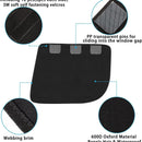 A pair Dog Car Door Protector, Anti-Scratch Car Door Cover from Dog Scratching, Durable Pet Window Guard for Vehicle Truck SUV Universal Fit Machine Washable, black