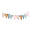 Playroom Pennant Banner Flags 10.26ft, Nursery Baby Girls Boys Banner Toddler Room Decor for Kids Bed Baby Shower Birthday Party Classroom, Nursery Double-Side Triangle Bunting Flag