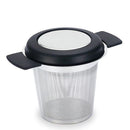 2 Pack Extra Fine Mesh Tea Strainers for Loose Tea Single Cup, 304 Stainless Steel and Food Grade Silicone Loose Leaf Tea Steeper Tea Strainers & Filters for Black Tea, Coffee, etc