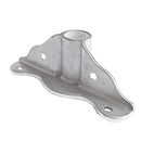 2 PCS 316 Stainless Steel Row Lock Oarlock Socket Oarlock Support Bracket for 1/2 Shank Oarlocks, for Boat Yacht（not include screws）