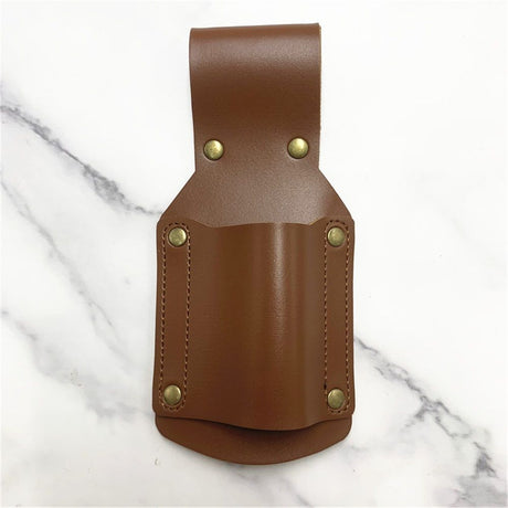 Pencil Holder in Top Grain Leather Made to Last A Lifetime, Transport Clip On Belt Hammer Holder For Work