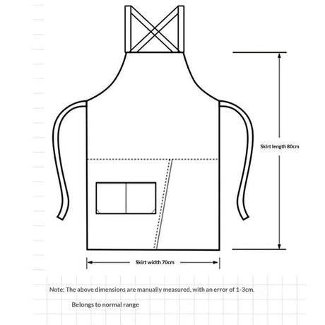 Apron Split Leg,Cross Back Chef Apron with Pockets,Painting Apron with Adjustable Straps for Cooking,Baking,BBQ,Ceramic,Gardening(dark brown)