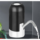 Water Bottle Pump 5 Gallon Water Bottle Dispenser USB Charging Automatic Drinking Water Pump Portable Electric Water Dispenser Water Bottle Switch (black)