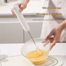 Rechargeable Milk Frother Handheld - Powerful Speed Motor,  - Drink Mixer for Latte, Cappuccino, Matcha & Protein Powder
