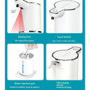 Automatic Liquid Soap Dispenser, 350ml Wall Mount Touchless Soap Dispenser with Sensor,USB Rechargeable for Bathroom, Kitchen