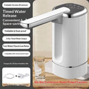 Generic Electric Water Bottle Pump Foldable Water Dispenser Pump for  Automatic Water Dispenser Countertop for RV Outdoor Travel Bedside Home Office Camping -Three speed timed water outlet