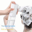 Electric Foaming Shampoo Dispenser Foam Sprayer Shampoo Foamer for Woman Men Baby Kid Dog Cat -White