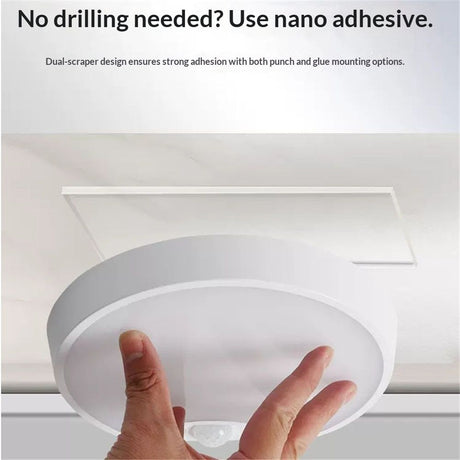 Hard-Wired Motion Sensor Ceiling Lights,  Flush Mount Motion LED Ceiling Lights,  Indoor Ceiling Light for Closet Doorway Stairway Hallway,  Not Battery OperatedRechargeable induction light+remote control