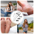 Electric Foot Files, Professional Waterproofs Battery Displays, Electric Callus Remover for Feet | for Cracked Dry Hard Dead Skin Heel Care Home Travel Spa Women MenLCD model -3 heads