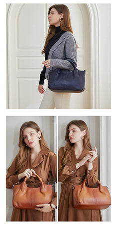 Women's Leather Handbag - Stylish & Durable Fashion Bag for Daily Use