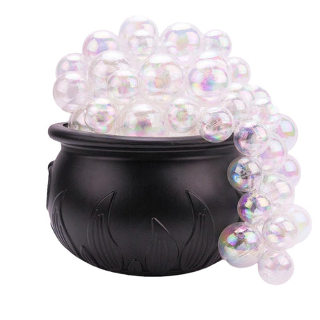 1 pc purple bubble, Witch Jar candy jar, Witch bucket black plastic, retro party table decoration