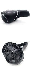 1 pc electric vehicle seat cushion, load-bearing bicycle saddle, enlarged and widened seat cushion, large seat bag accessories