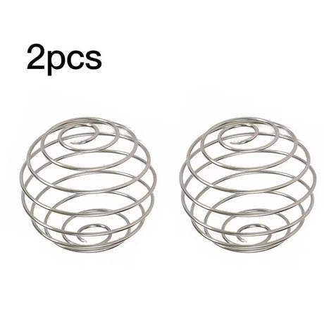 2PCS Stainless Steel Shaker Bottle Spring - Mixing Coil for Protein Shakers