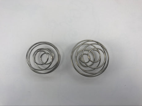 2PCS Stainless Steel Shaker Bottle Spring - Mixing Coil for Protein Shakers