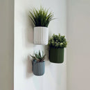 Modern Minimalist Mounted Planter, Indoor, Hidden Wall Mount, Home Decor, Home Gift, Wall Planter, Hidden Drip Tray